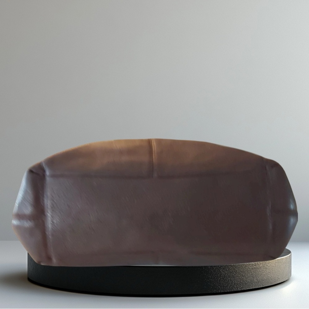 Coach Pebbled Leather Hobo in Chocolate Brown with Gold Hardware - Picture 4 of 6